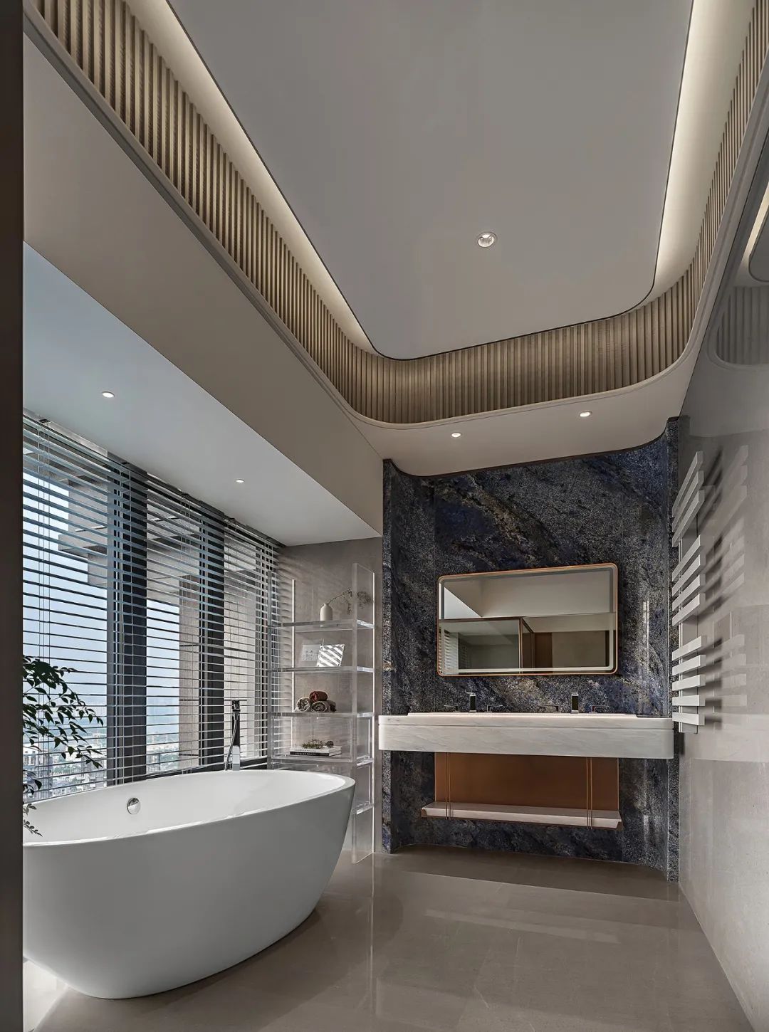 Let the natural stone bathtub help you easily achieve energy saving goals