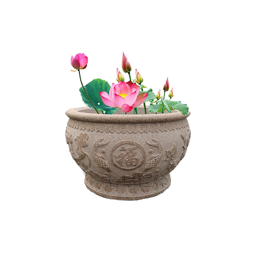 Stone Flower Pots