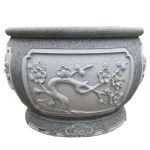 Stone Flower Pot -