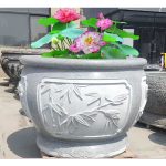 Stone Flower Pot -
