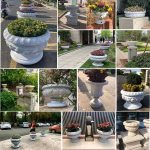 Stone Flower Pot -