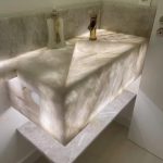 Translucent Cristallo Iceberg Quartzite In 2 Cm Thickness -