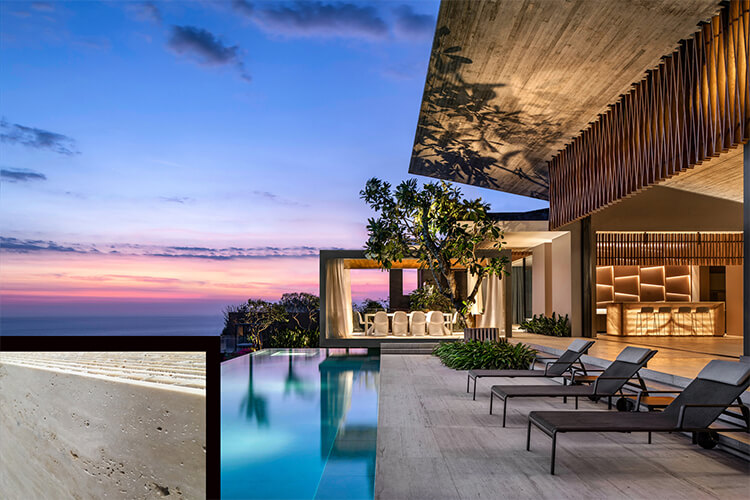 Travertine Marble Tile for Villa Design