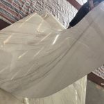 Ultra-Thin Volakas White Marble Veneer – Flexible & Lightweight