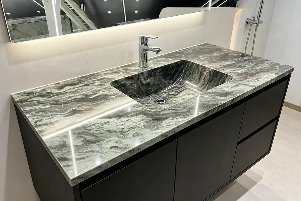 Waimea Quartzite bathroom Vanity