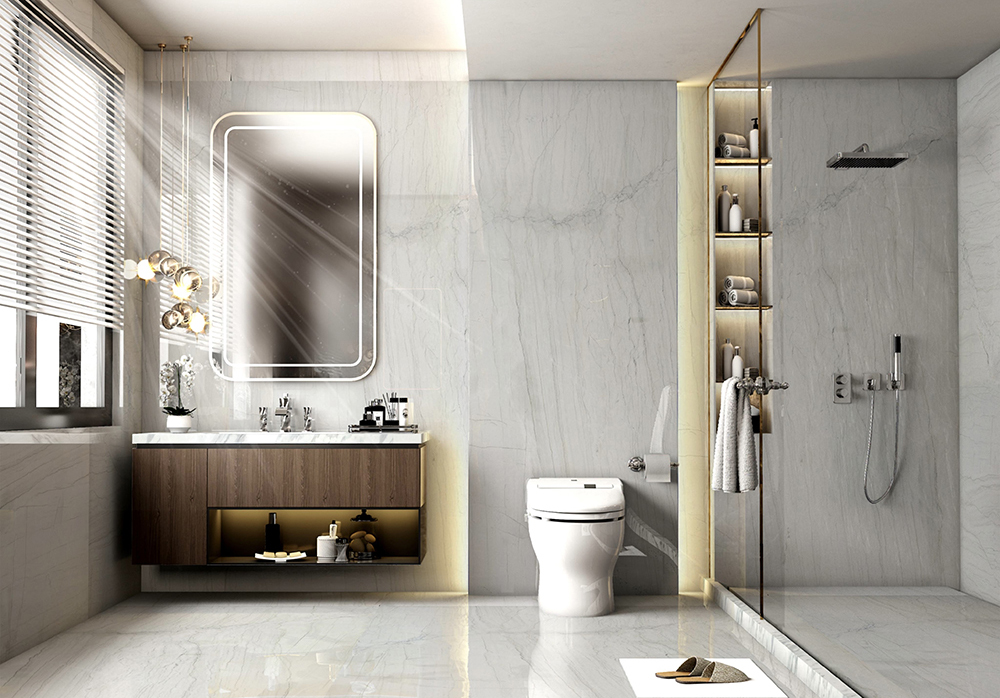 White Lux quartzite
