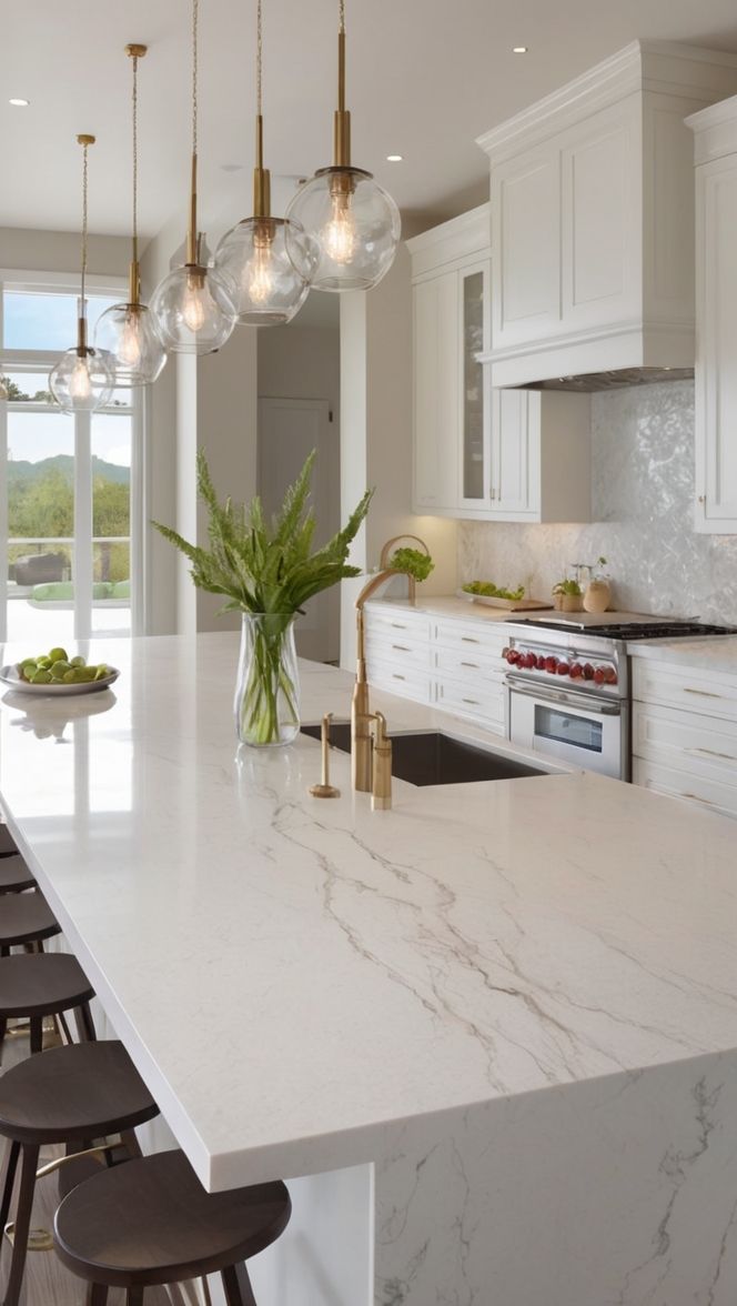 White Marble Countertops White Marble Countertops