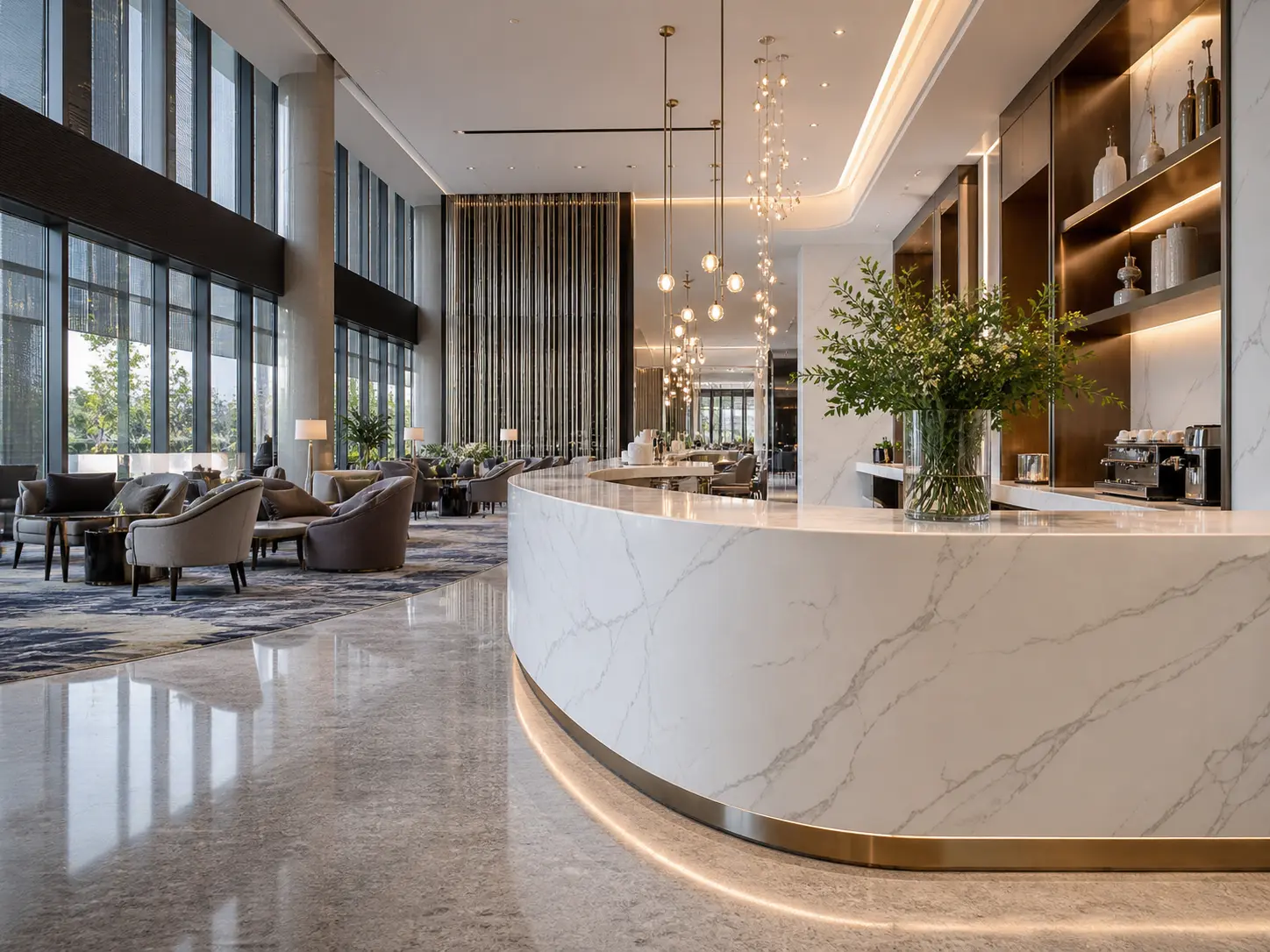 A Comparative Analysis: Guizhou White Wood Grain vs. Traditional White Marble Slabs