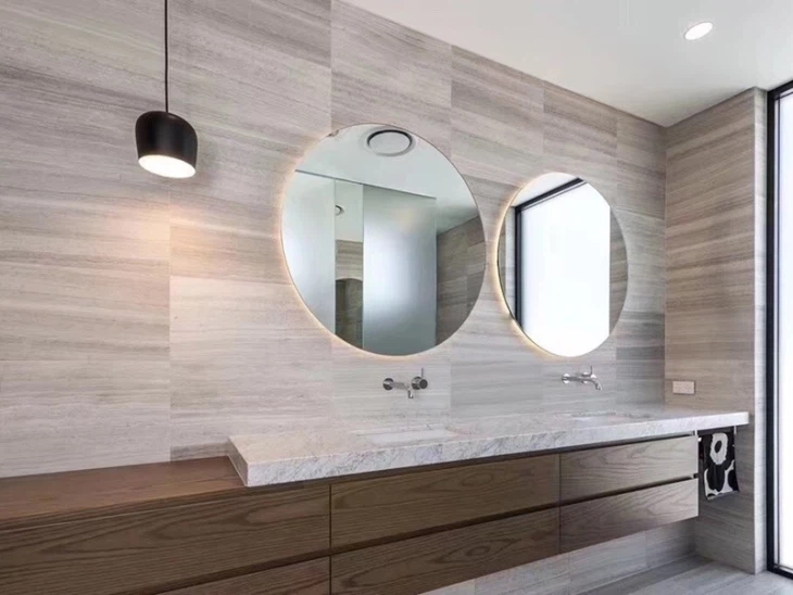 White Wood Grain Marble Slab Suppliers