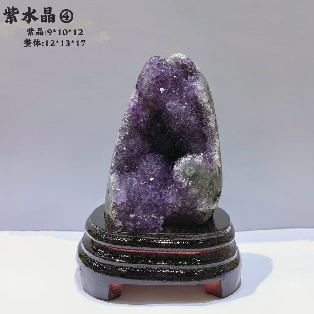 amethyst geode display