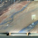 Arcobaleno Quartzite Slabs | Exotic Purple & Blue Brazilian Stone | Caron Stone