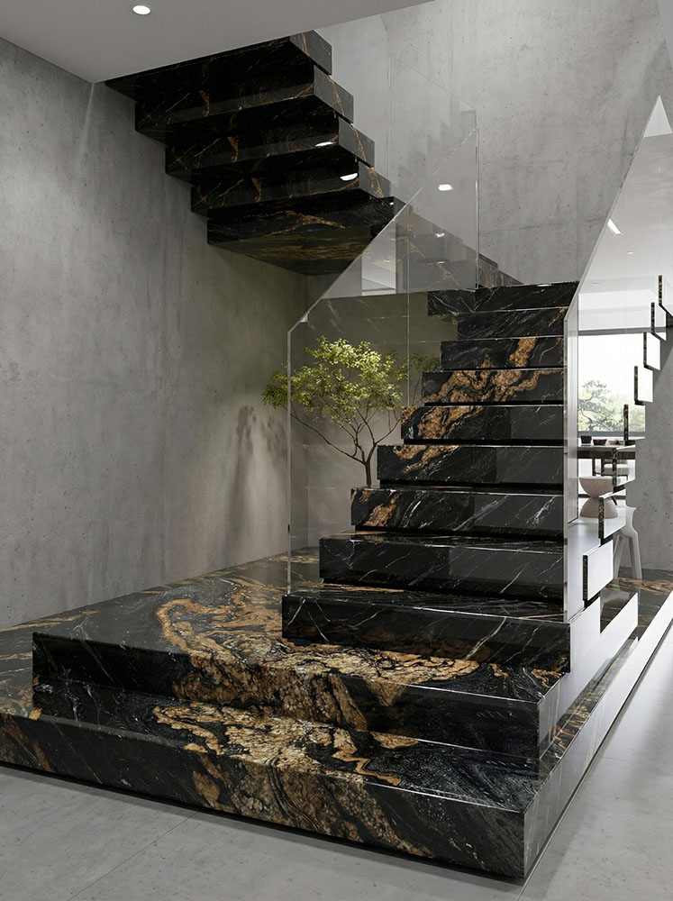black-taurus-granite-stairs