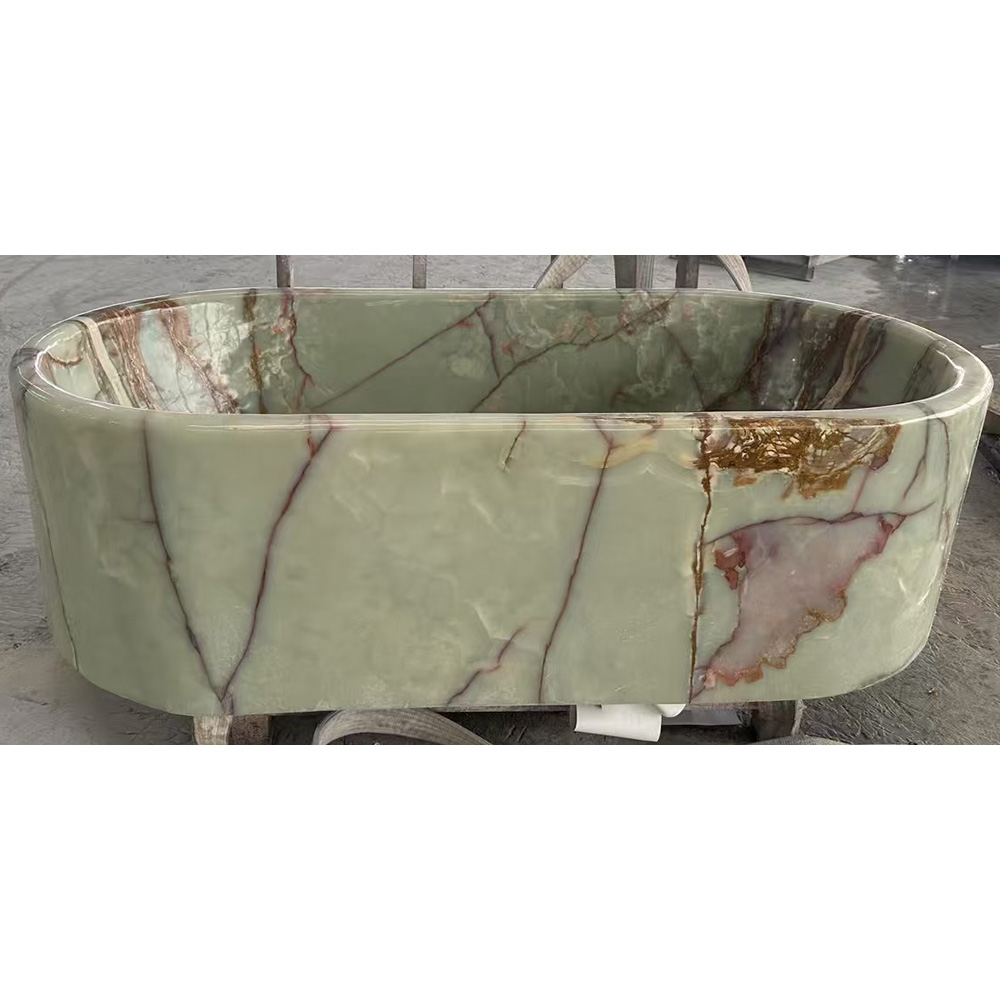 caronstone-green-onyx-bathtub-freestanding