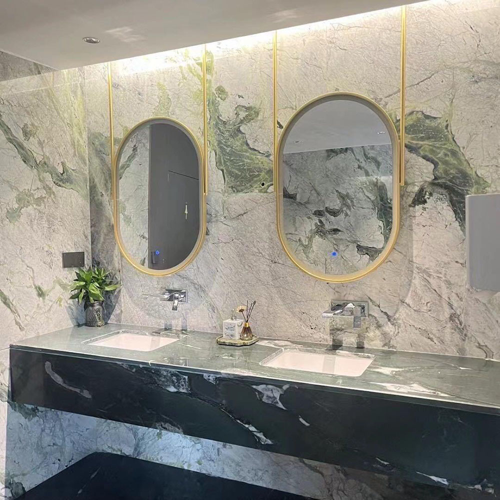 China Dreaming Green Marble Slabs | Cold Emerald Stone | Caron Stone