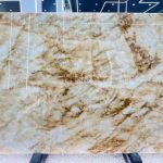 Crystal Yellow Onyx Slabs | Translucent Golden Backlit Stone