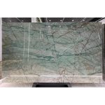 Jade Green Da Vinci Quartzite For Fireplace -