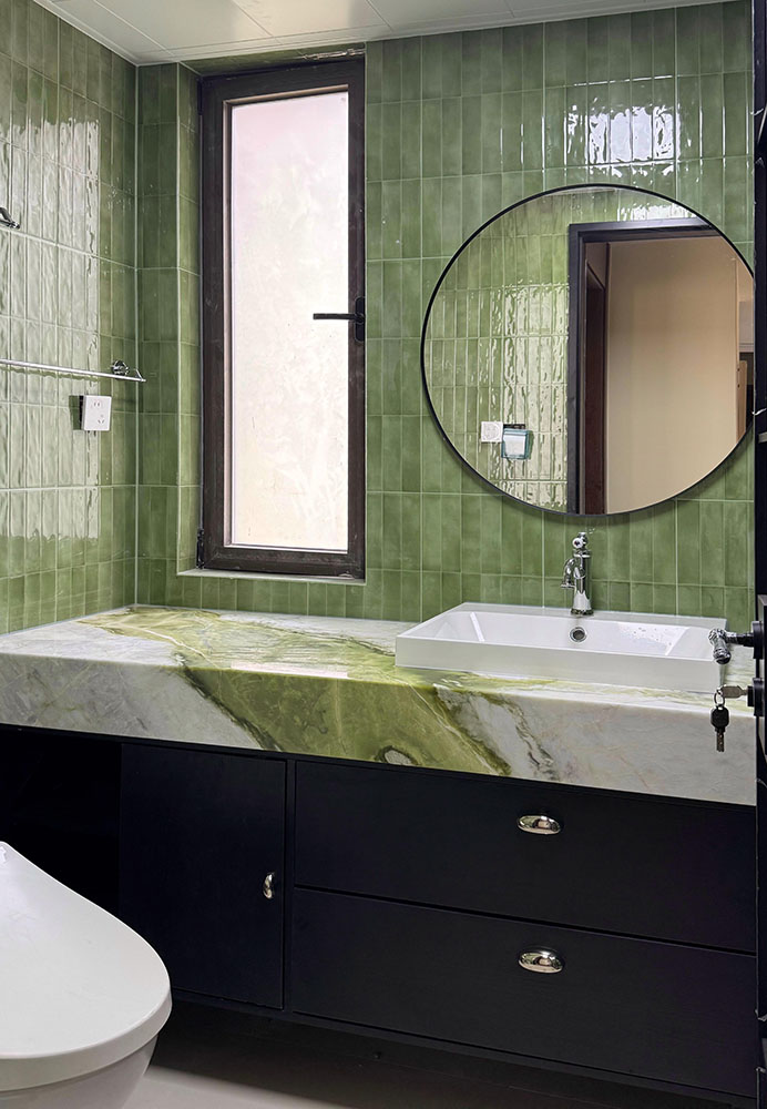 China Dreaming Green Marble Slabs | Cold Emerald Stone | Caron Stone