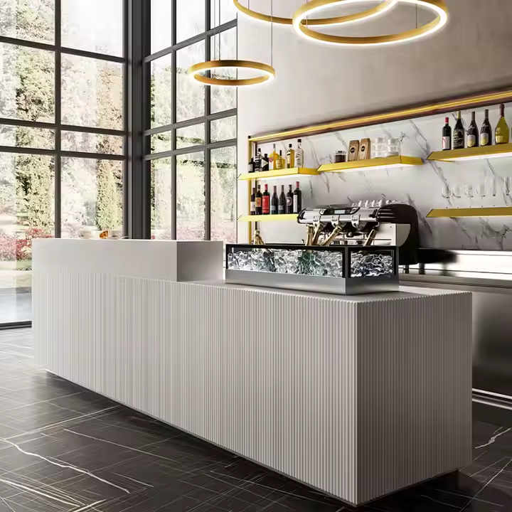 Artificial Stone Commercial Counters
