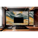 Polaris Gold Quartzite Slabs7 | Exotic Blue & Gold Brazilian Stone | Caron Stone