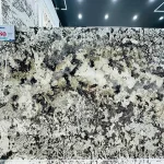 Bespoke Patagonia Crystalline Quartzite | High-Contrast Architectural Slab | Caron Stone