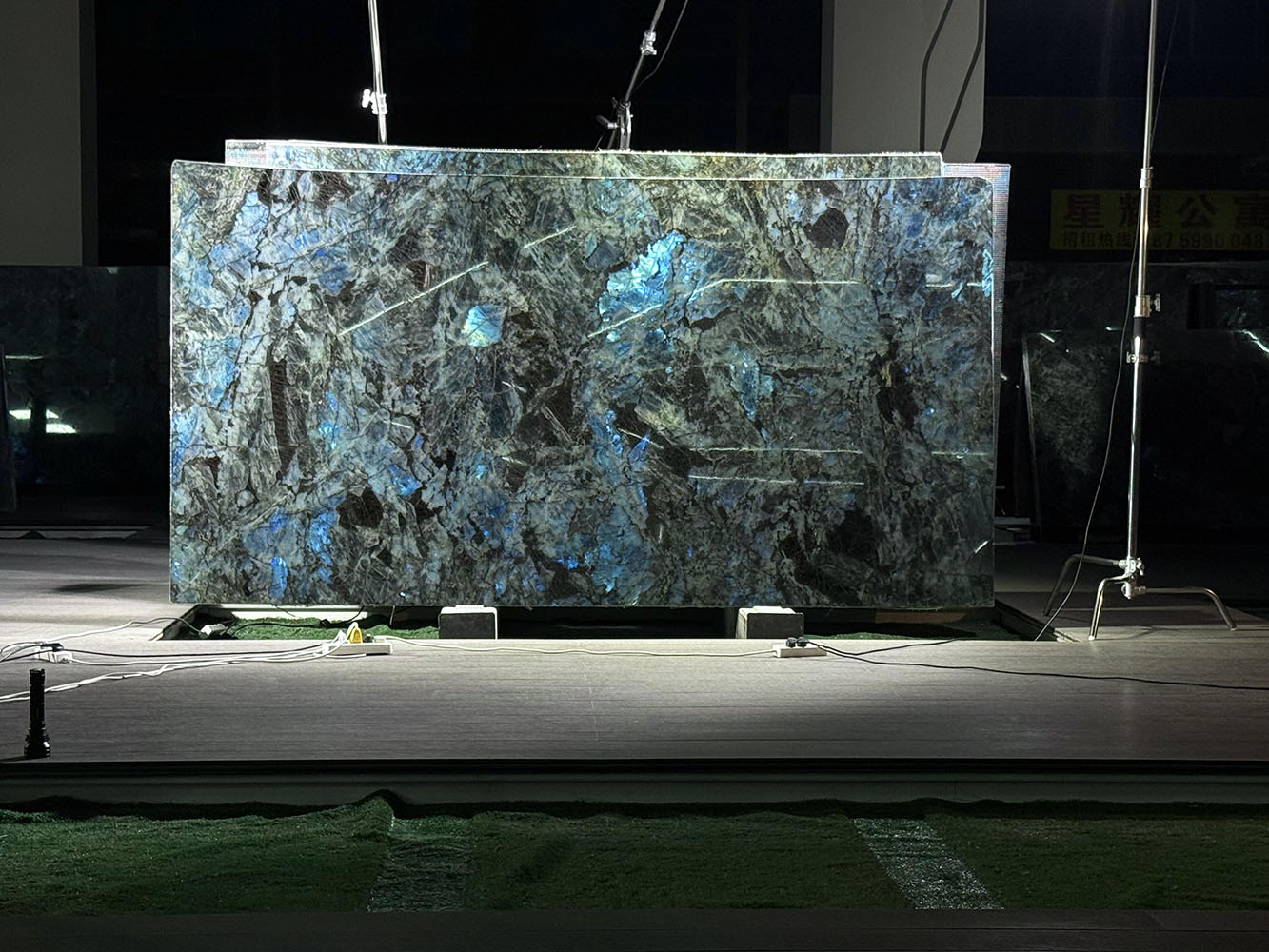 Labradorite Blue Granite Slabs 7| Blue Granite Countertops | Caron Stone