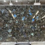 Labradorite Blue Granite Slabs7 | Spliced Madagascar Labradorite | Caron Stone