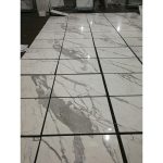 Honeycomb Backed Calacatta Carrara Marble Panels -