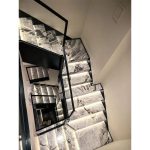 Calacatta Grey Marble Staircases -