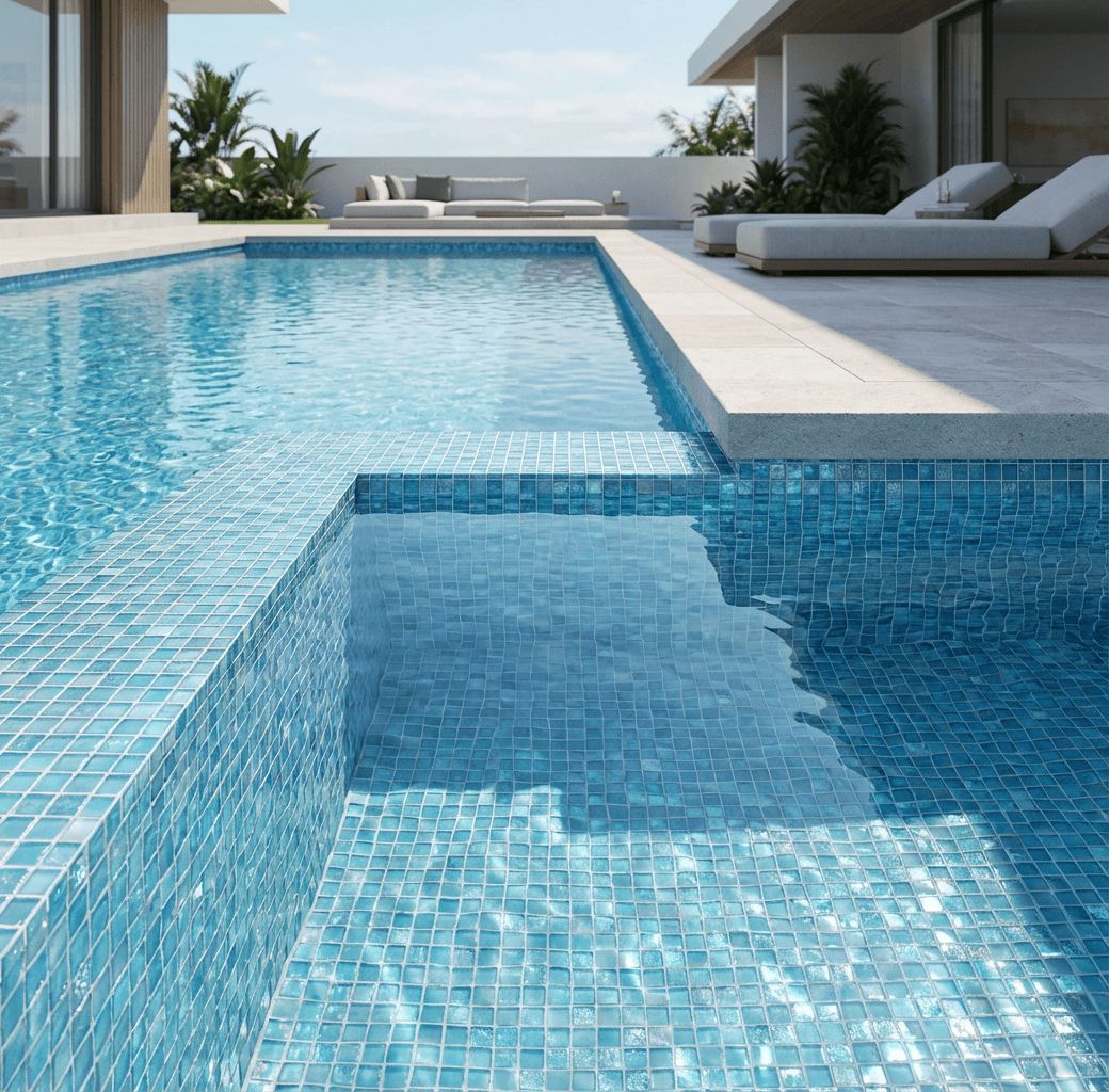 mosaic tile for a commercial swimming pool mosaic tile for a commercial swimming pool