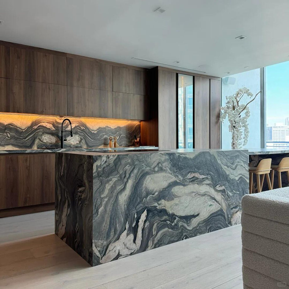 multi-color-quartzite-kitchen