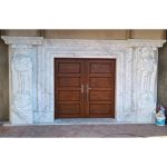White Marble Stone Door Frame -