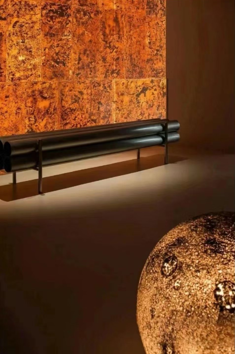 Magical backlit stone makes your home sparkle